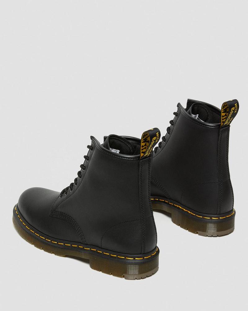 Dr Martens 1460 Slip Resistant Lær Snørestøvletter Herre Svarte | Norge 279ZUT